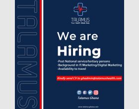 .Job opportunity at Talamus Ghana.