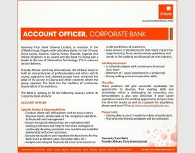 .Job Vacancy at GTBank Ghana.