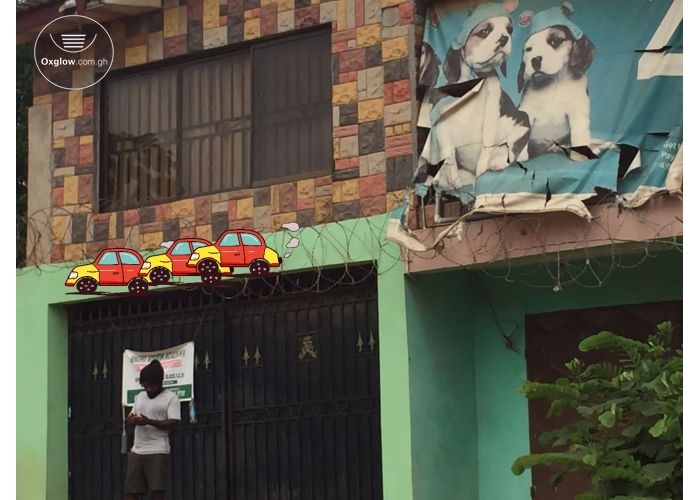6 BEDROOM WITH OUTHOUSE PLUS SHOP AT OMANJOR SOWUTUOM ACCRA