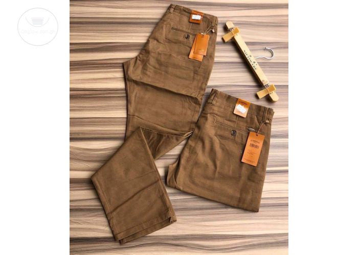Men khaki trousers