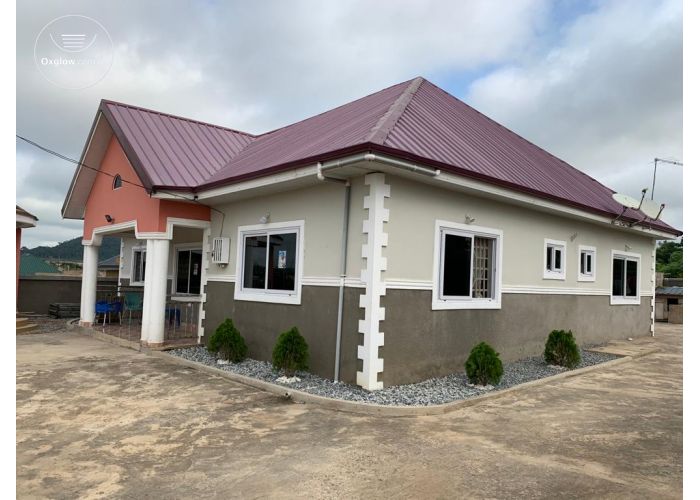 NEWLY BUILT 4 MASTER BEDROOM HOUSE AT KASOA