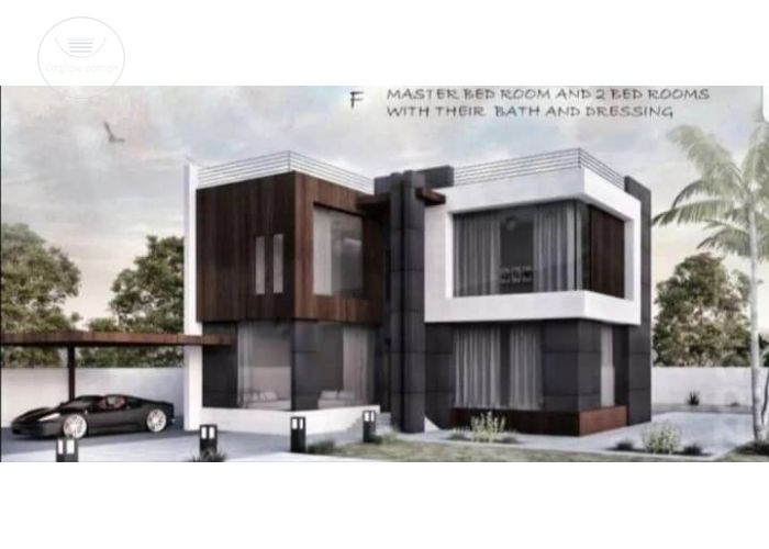 NEWLY BUILT 4 MASTER BRM STOREY HOUSE AT LAKESIDE ESTATES ASHALLEY BOTWE