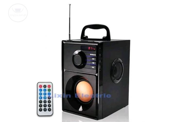 SUBWOOFER RECHARGEABLE BLUETOOTH SPEAKER WITH MICROPHONE SLOT