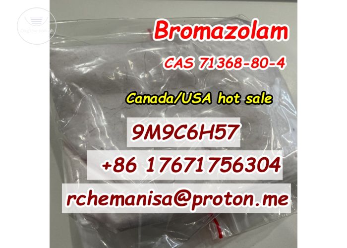 Tg@rchemanisa CAS 71368-80-4 Bromazolam Hot in Canada/USA