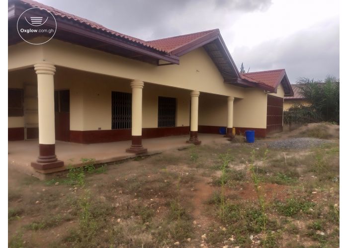 TITLED 4 MASTER BEDROOM HOUSE AT AMRAHIA ADENTA MUNICIPALITY