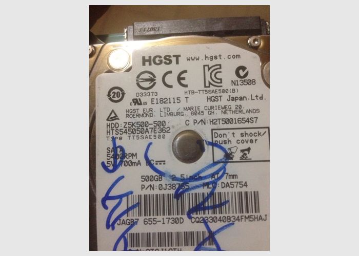 Laptop Hraddrive
