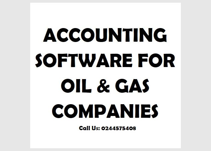 ACCOUNTING SOFTWARE FOR OIL & GAS COMPANIES 