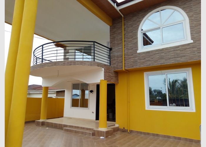 Newly Built 5 Bedrooms Story Building with Boys Quarters for sale at Spintex