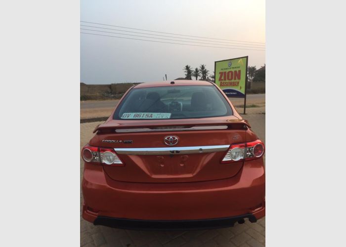  2013  Toyota Corolla S Unregistered