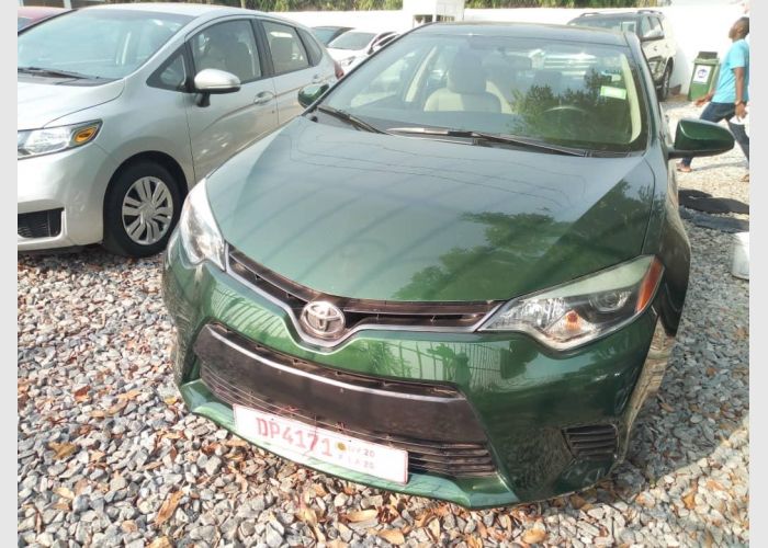  Toyota Corolla LE Unregistered