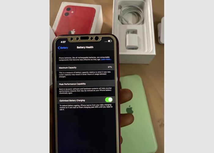 iPhone 11 locked and unlocked