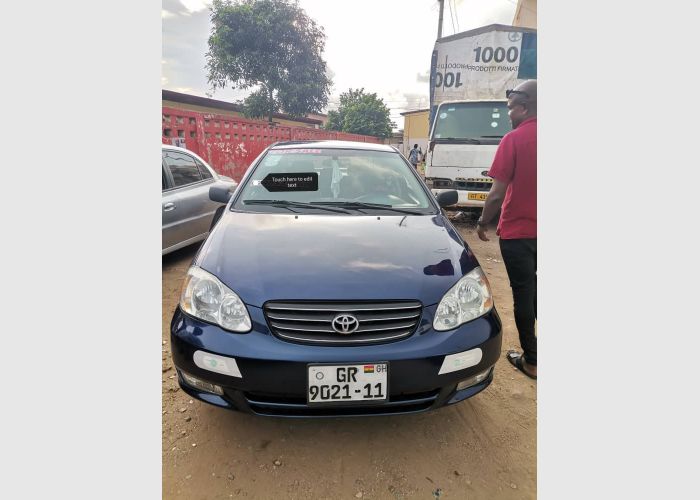  Toyota corolla 2007