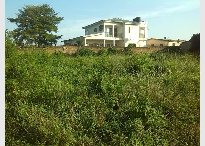 2 plots fully registered for sale at Ofankor Barrier near Achimota, Ga East of Accra.