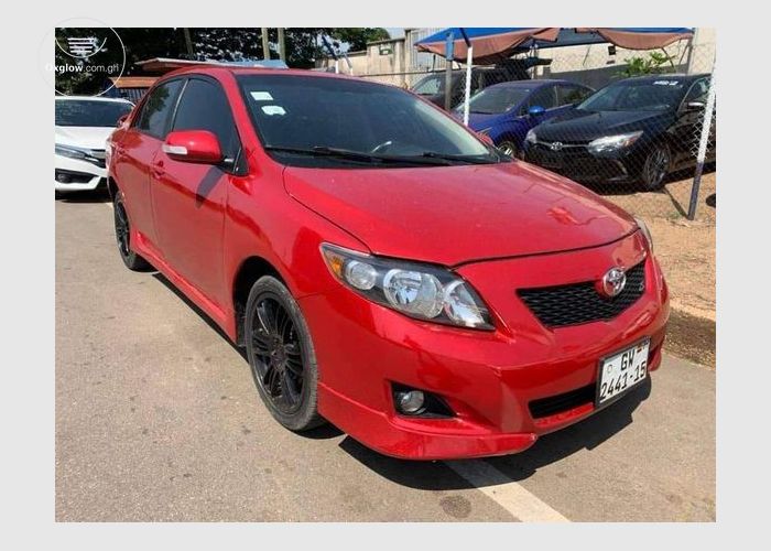 2010 Toyota Corolla Red