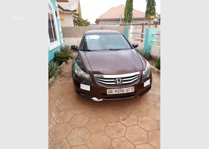 2012 Honda Accord registered 2017