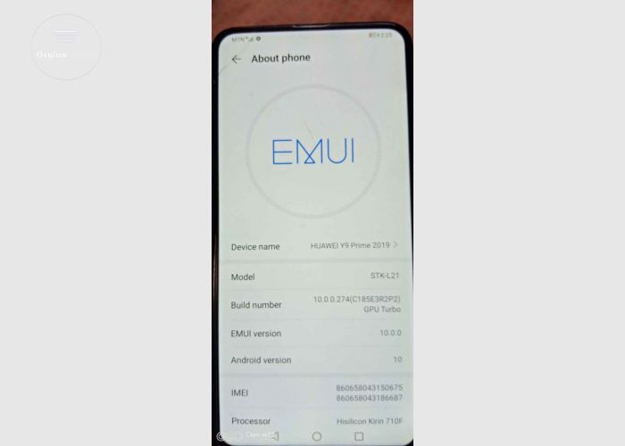 Huawei Y9 Prime For Sale