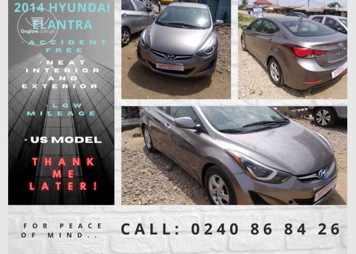 Hyundai Elantra 2014 Model
