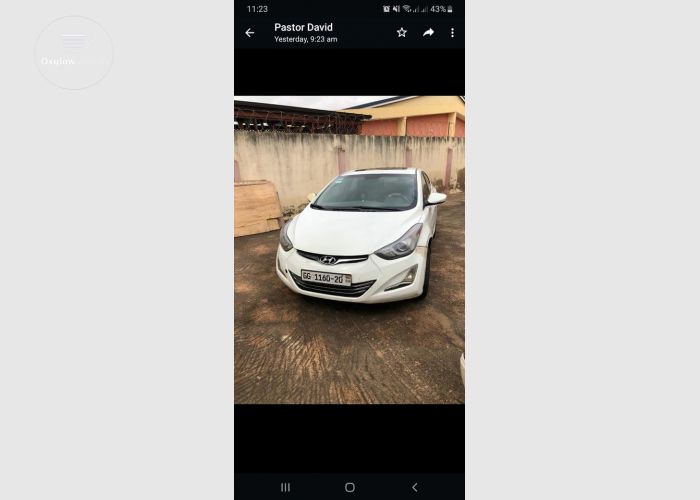 Hyundai Elantra 2015 Model