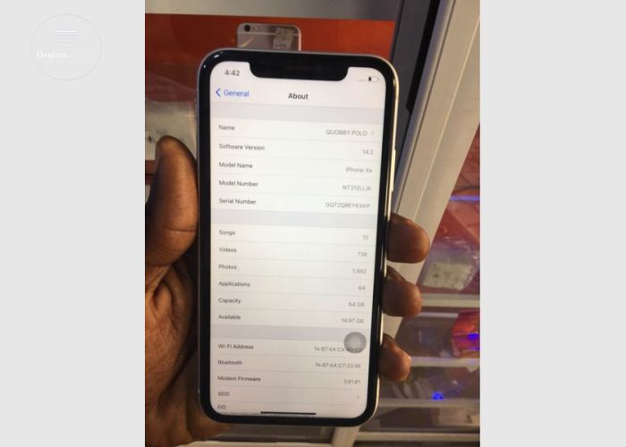 iPhone XR 64gig