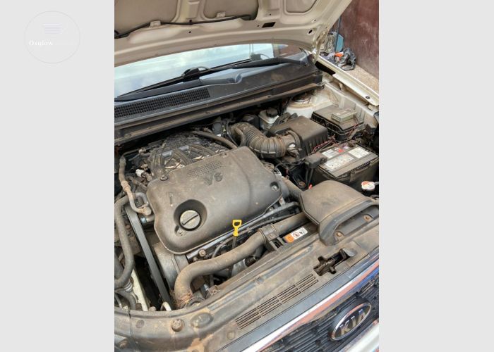 Kia Rondo ExV6 white 2011 model