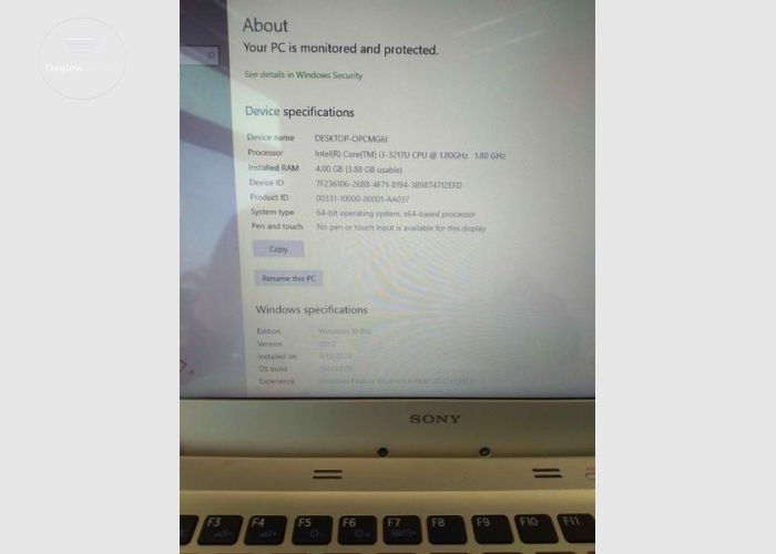 Sony Vaio Core i3 Laptop