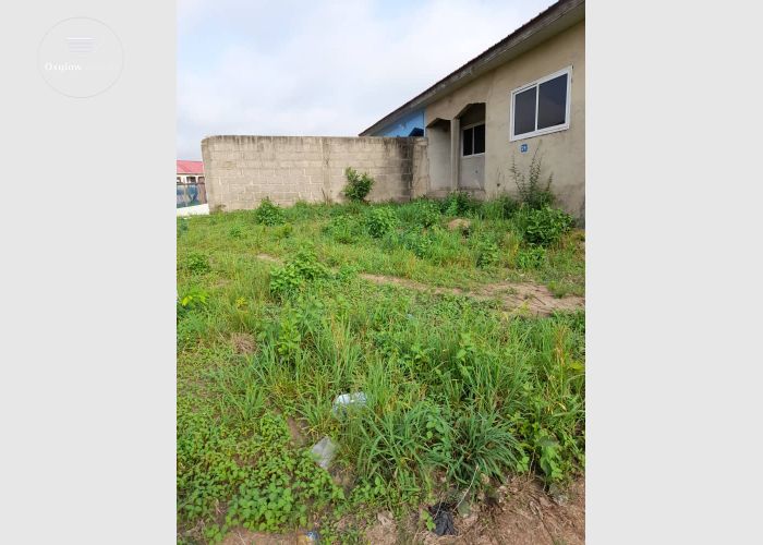 TITLED & ROOFED 2 MASTER BEDROOM HOUSE AT KASOA