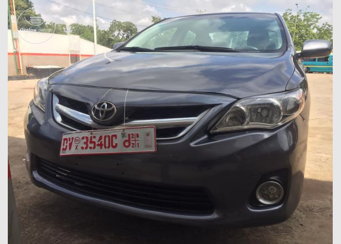 Toyota Corolla 2013 Model