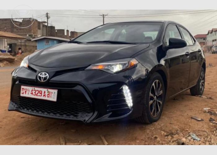 Toyota Corolla 2017 Model