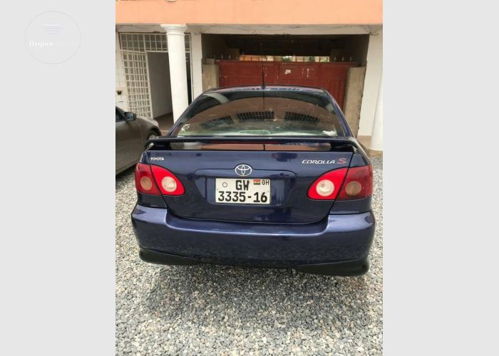 Toyota Corolla S 2008 Model