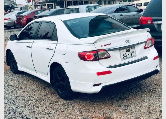 Toyota Corolla S 2012 Model