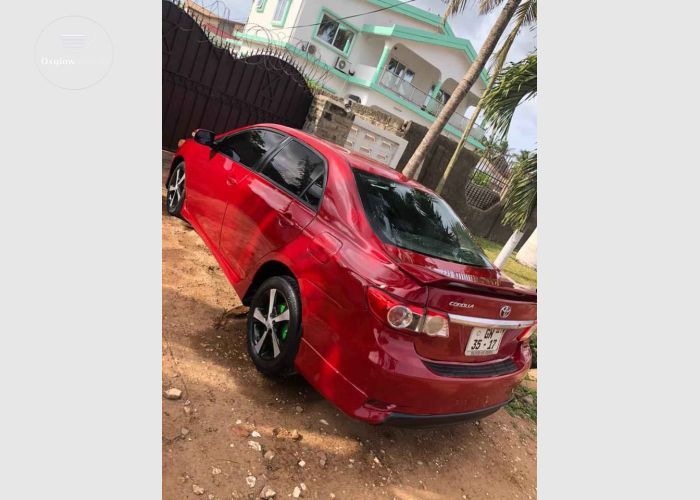 Toyota Corolla S 2012 Model