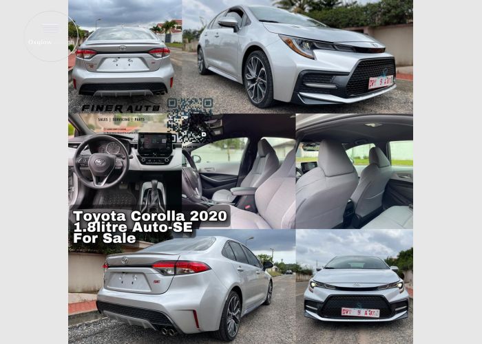 Toyota Corolla SE 2020 Model