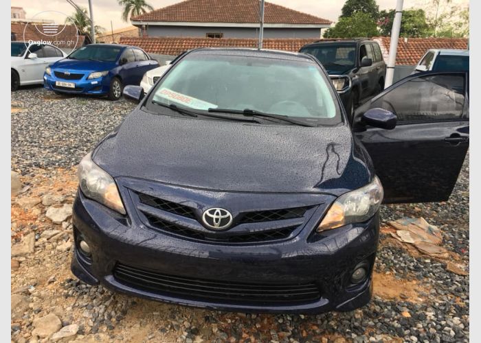 Toyota Corolla Sports 2012 Model