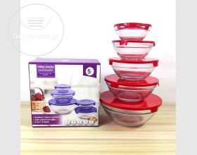  5set glass bowl 
