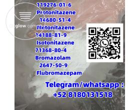   119276-01-6  Protonitazene    14680-51-4  Metonitazene 14188-81-9  Isotonitazene 71368-80-4  Bromazolam    2647-50-9  Flubromazepam