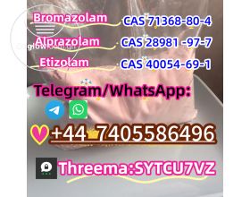  CAS 71368-80-4 Bromazolam CAS 28981 -97-7 Alprazolam  Telegarm/Signal/skype: +44 7405586496