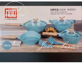 15pcs Die-Cast Non-Stick Cookware