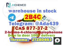 2B4C CAS 877-37-2 2-bromo-4-chloropropiophenone Telegram: Ada439 Threemaï¼šZTZ8D8S3