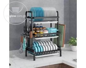 3 Layers Dish Rack -metal