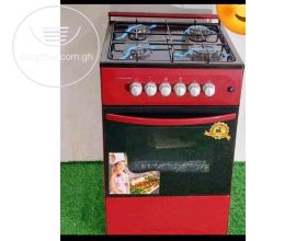 4 Burner Gas stove Oven + Grill 50x50