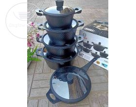 5 set non stick cookware