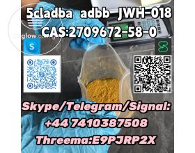 5cladba adbb  JWH-018 CAS:2709672-58-0 Skype/Telegram/Signal: +44 7410387508 Threema:E9PJRP2X