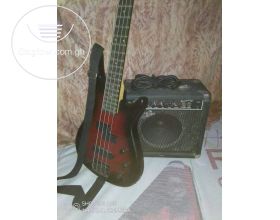 Bass guitar and combo