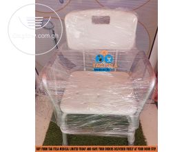 Bathroom Shower Seat (Backrest and Armrest)