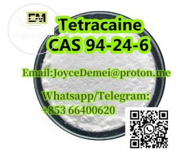 Best quality Tetracaine CAS 94-24-6 with high customer satisfaction and safe door to door delivery