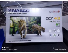 Brand New Nasco 50" 4K UHD Smart Tv