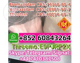 Bromazolam CAS:71368-80-4 Alprazolam CAS:28981-97-7 Etizolam  CAS:40054-69-1 Skype/Telegram/Signal: +44 7410387508 Threema:E9PJRP2X