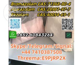 Bromazolam CAS:71368-80-4 Alprazolam CAS:28981-97-7 Etizolam  CAS:40054-69-1 Skype/Telegram/Signal: +44 7410387508 Threema:E9PJRP2X