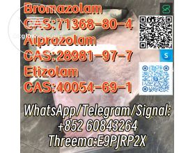 Bromazolam CAS:71368-80-4 Alprazolam CAS:28981-97-7 Etizolam  CAS:40054-69-1 WhatsApp/Telegram/Signal: +852 60843264