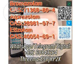 Bromazolam CAS:71368-80-4 Alprazolam CAS:28981-97-7 Etizolam  CAS:40054-69-1 WhatsApp/Telegram/Signal: +852 60843264